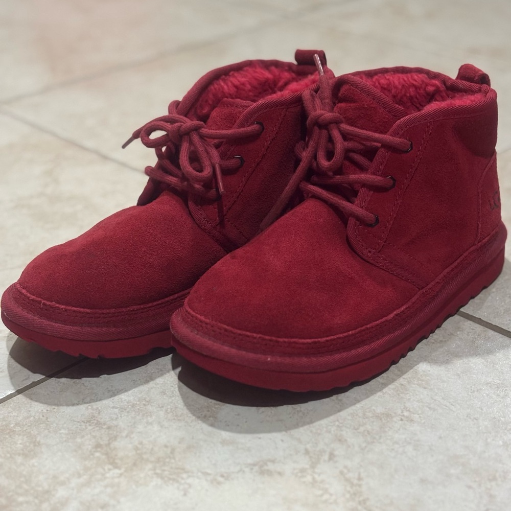 UGG Big Kids' NEUMEL II Boots Red 1017320K Size 4